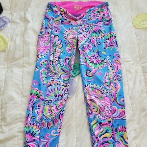 Lilly Pulitzer, Midi legging, S size, Multi Mermaid Grotto color